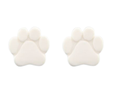 Clay Paw Studs