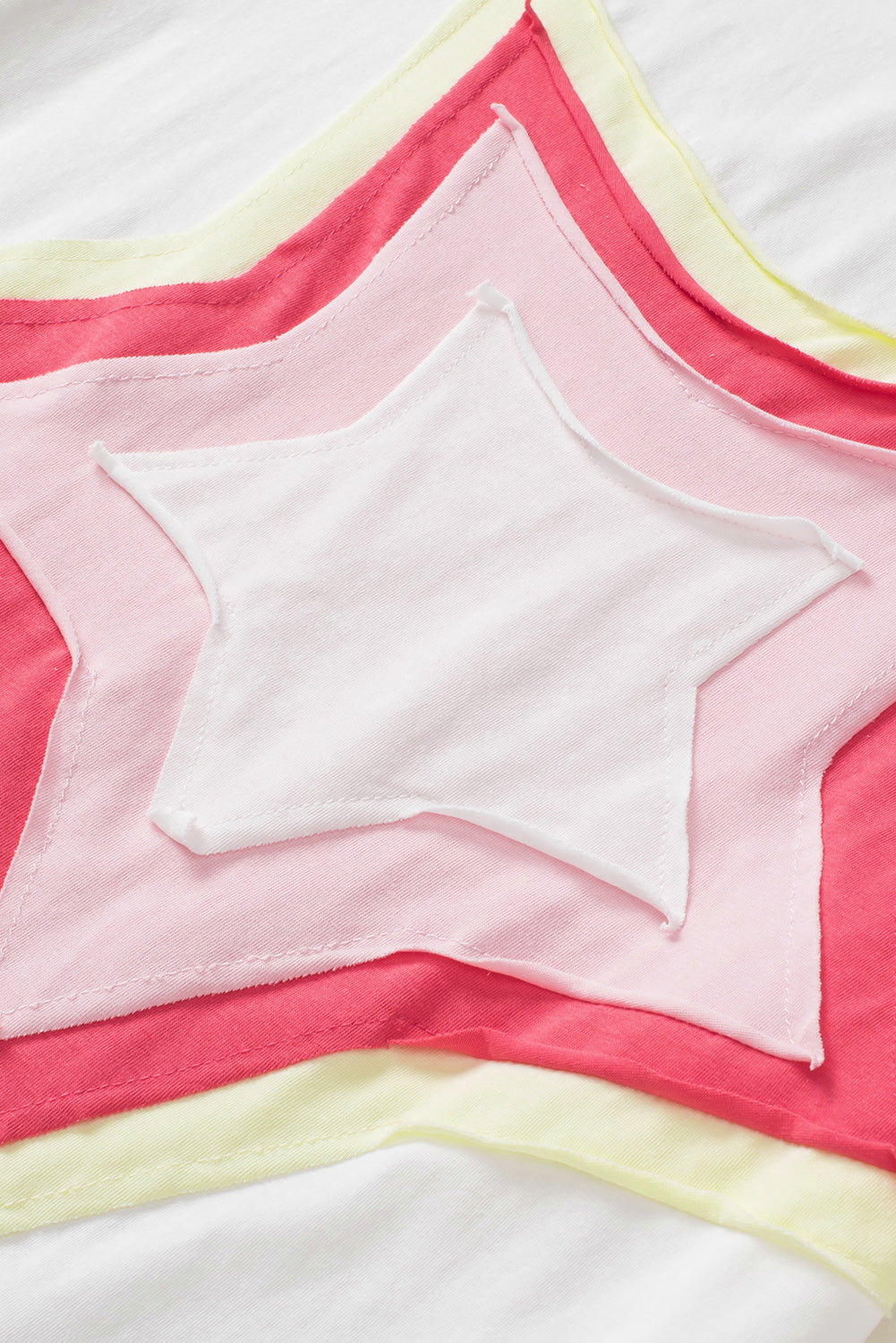 Star Half Sleeve Oversized Tee