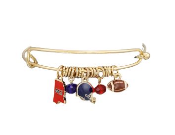 Ole Miss Charm Bangle