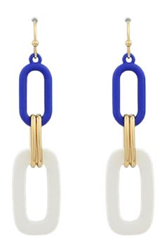 Game Day Linked Earrings