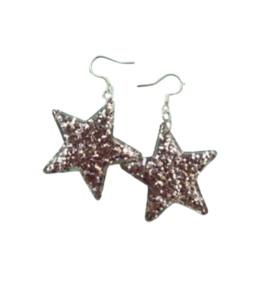 Star Resin Earrings