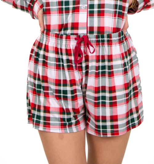 Mansfield Plaid Sleep Shorts