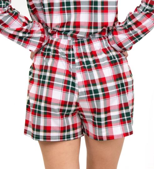 Mansfield Plaid Sleep Shorts