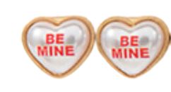 Valentine Conversation Heart Earrings