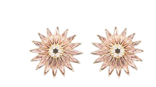 Crystal Flower Earrings