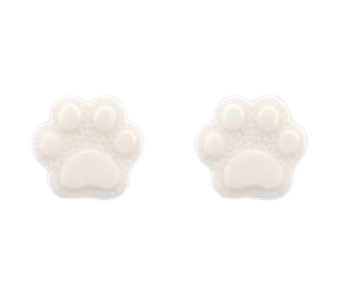 Clay Paw Studs