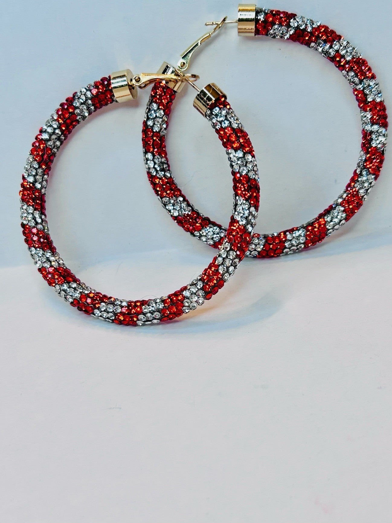 Rhinestone Hoops