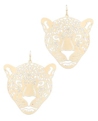 Jaguar Filigree Earrings