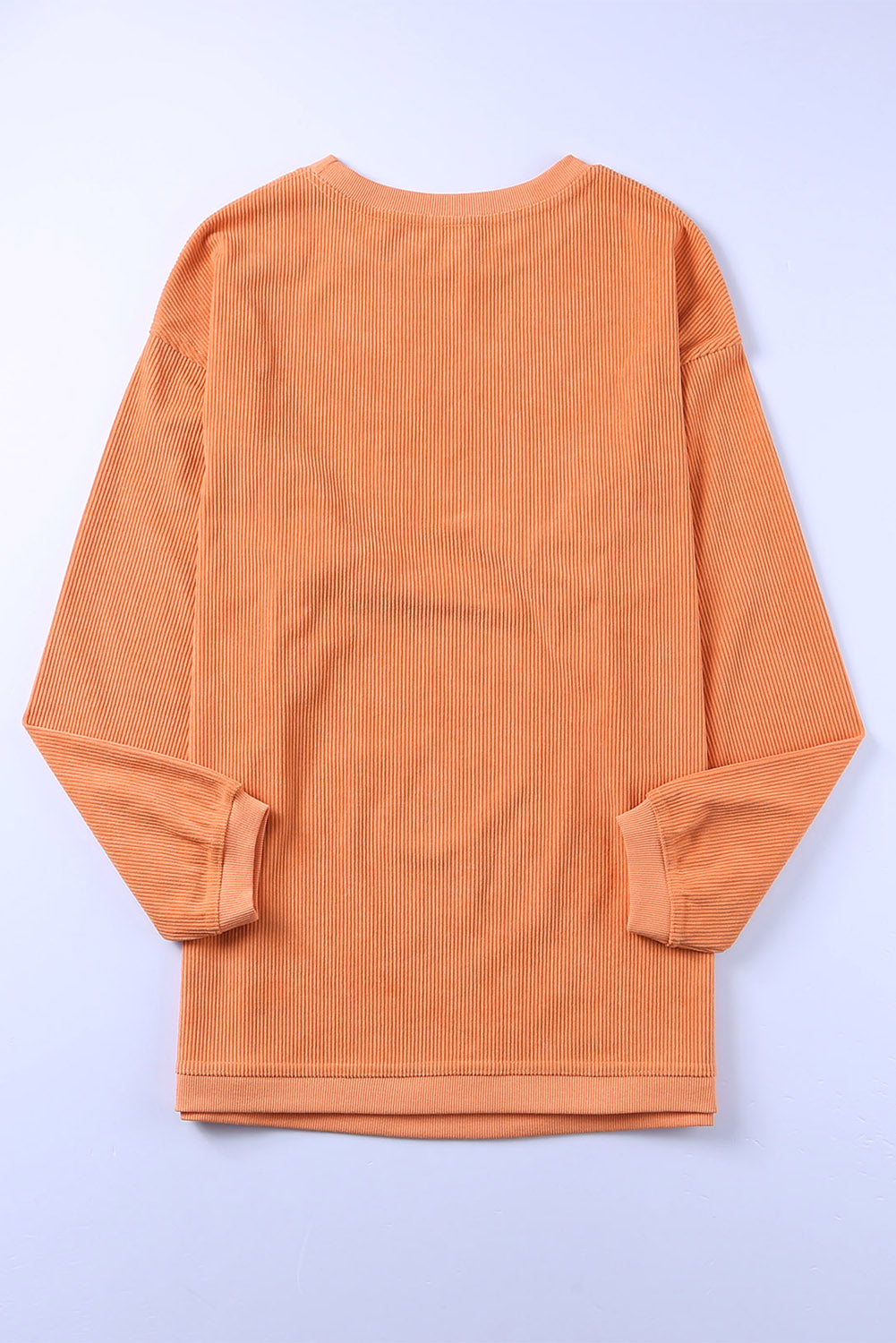 Ribbed Oversized Sweatshirt