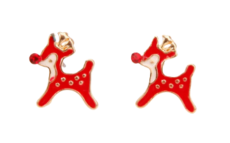 Christmas Rudolph Studs