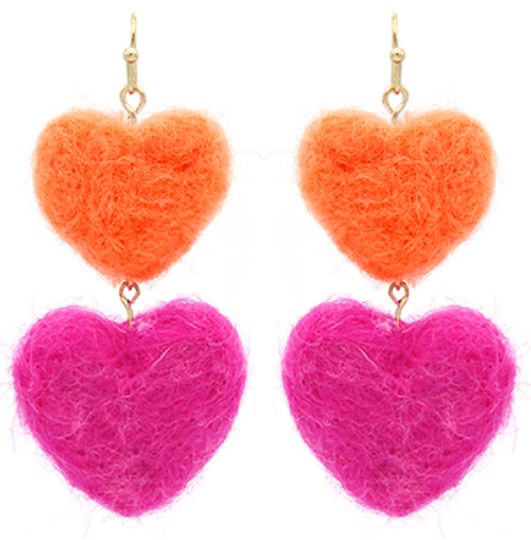 Valentine Fluffy Hearts