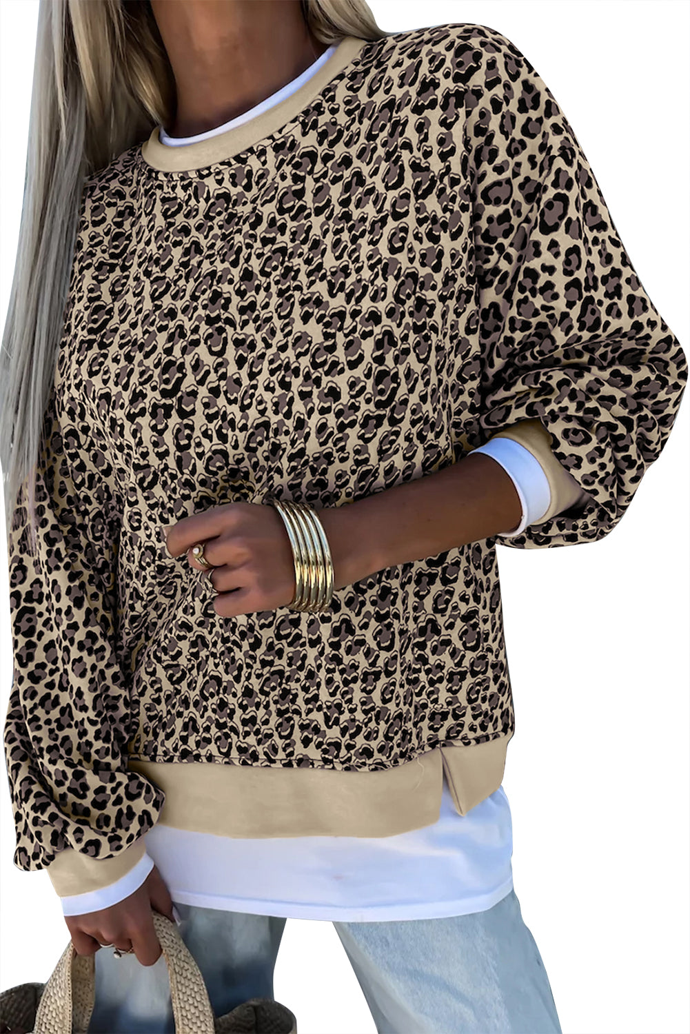 Jaguar Print Sweatshirt