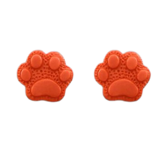 Clay Paw Studs