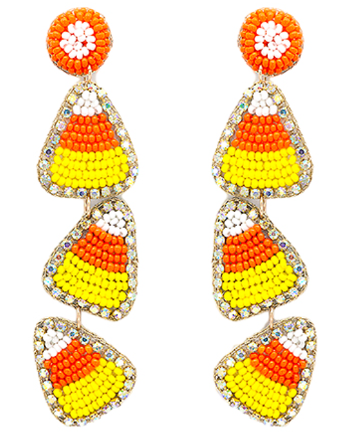 Tiered 3 Candy Cone Drop Earrings