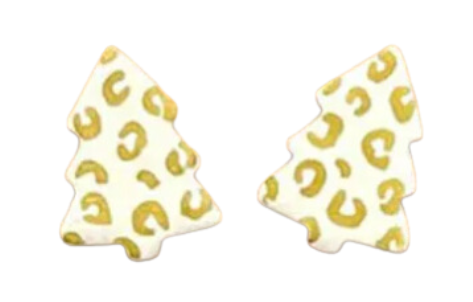 Mini Christmas Tree Studs