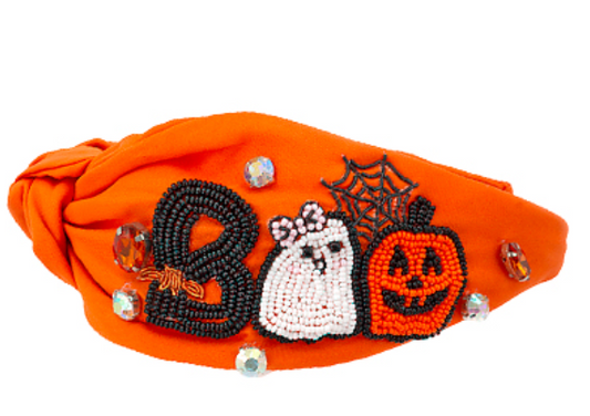 Halloween "BOO" Head Band