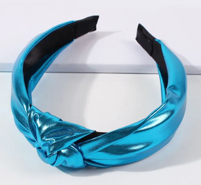 Metallic High Knot Headband