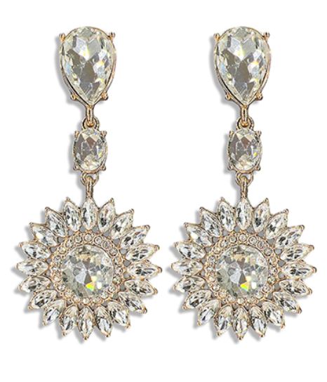 Crystal Statement Earrings