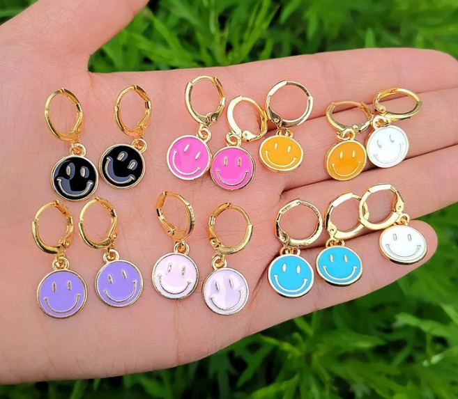 Smiley Face Earrings