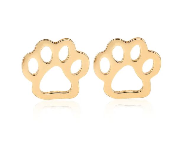 Paw Print Stainless Steel