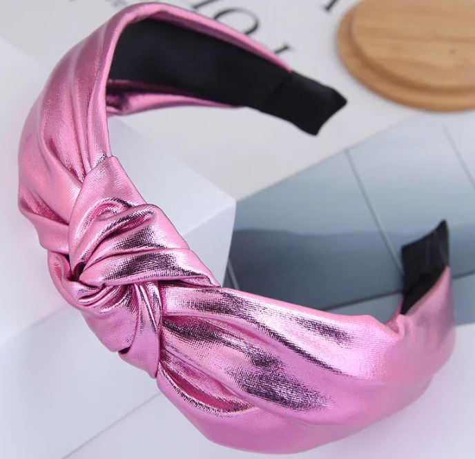 Metallic High Knot Headband