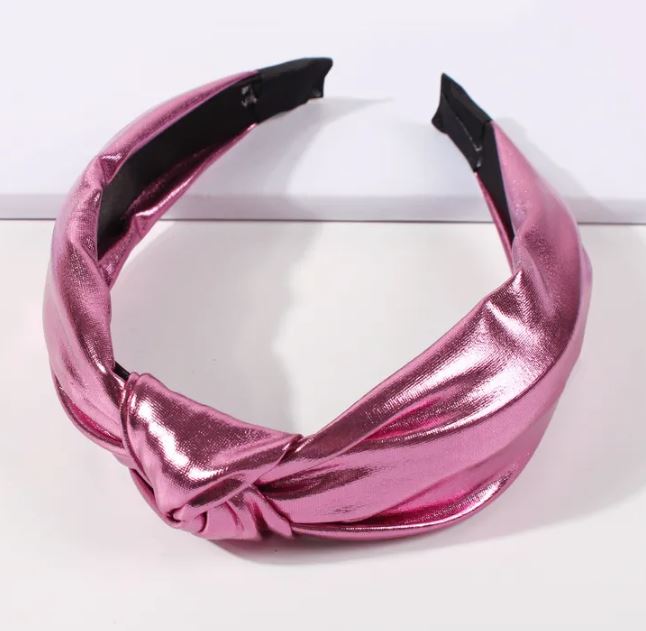 Metallic High Knot Headband