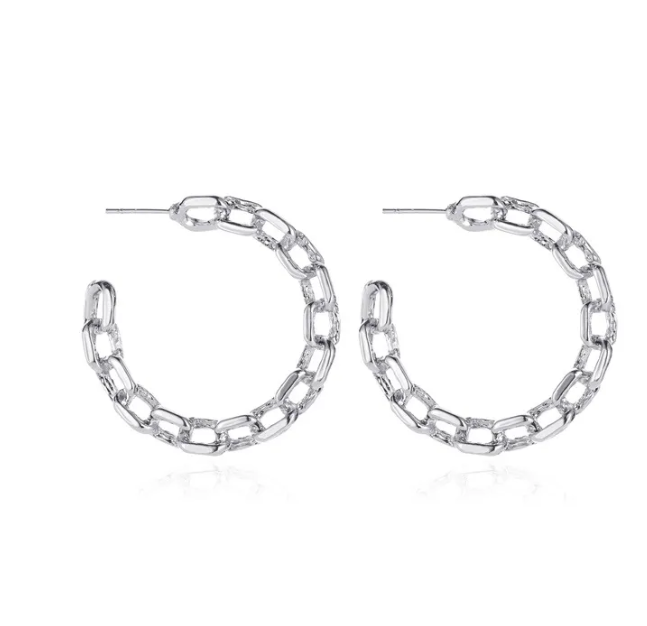 Retro Chain Link Hoops